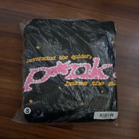 Black spider hoodie